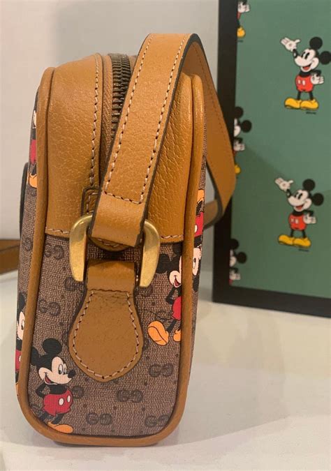 mickey bag gucci|Gucci mickey mouse crossbody bags.